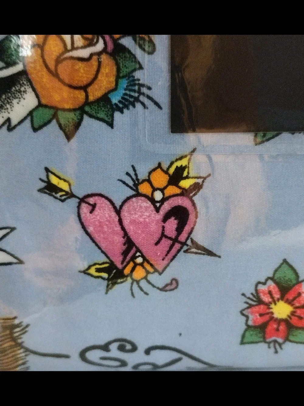 Ed Hardy California King 6-Piece Sheet Set in Light Blue